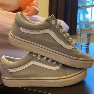 gray vans old skool